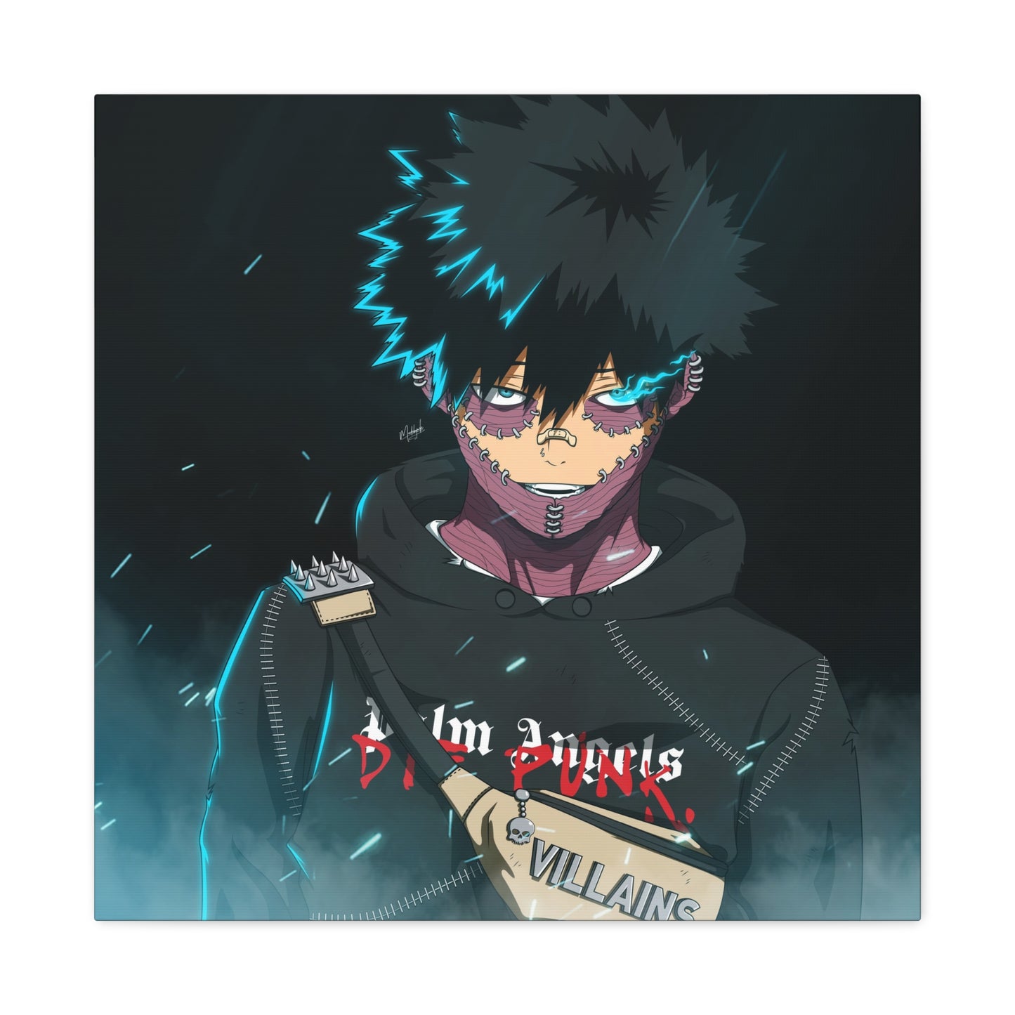 The Blue Flame Canvas