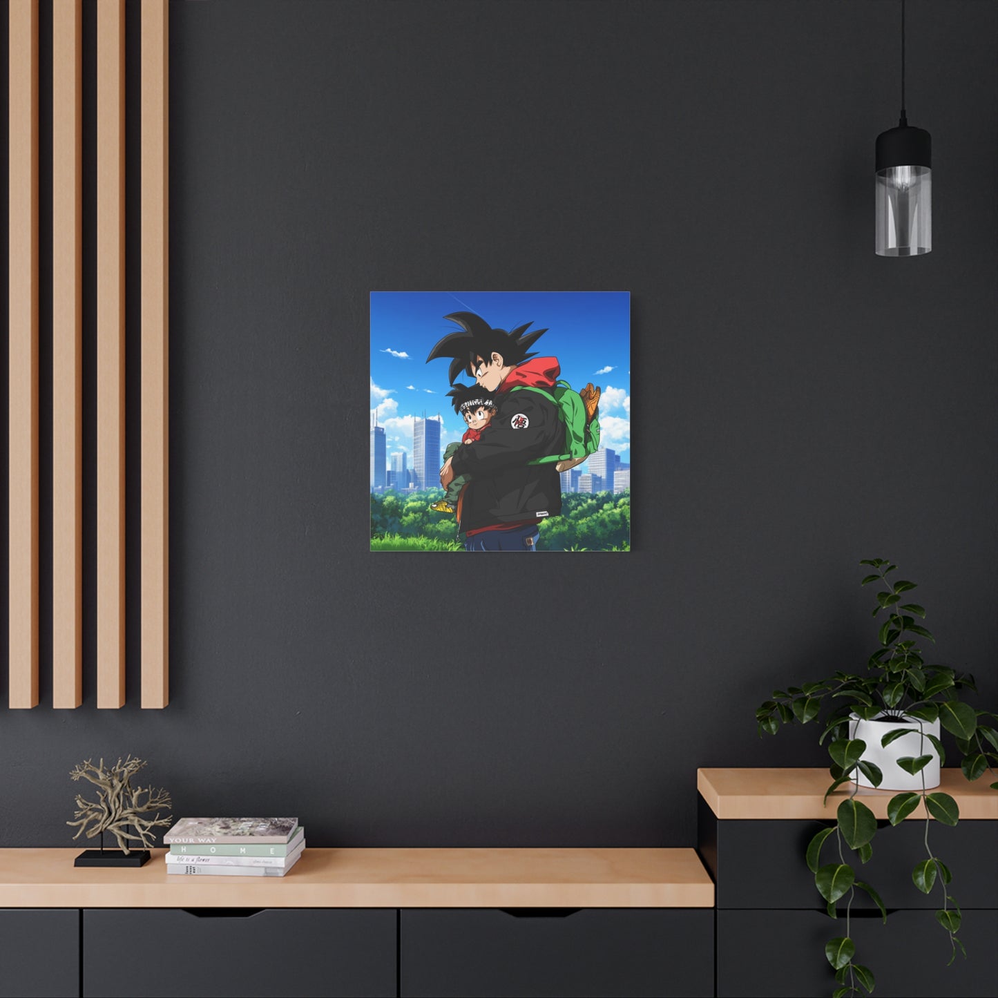 Father and Son Canvas