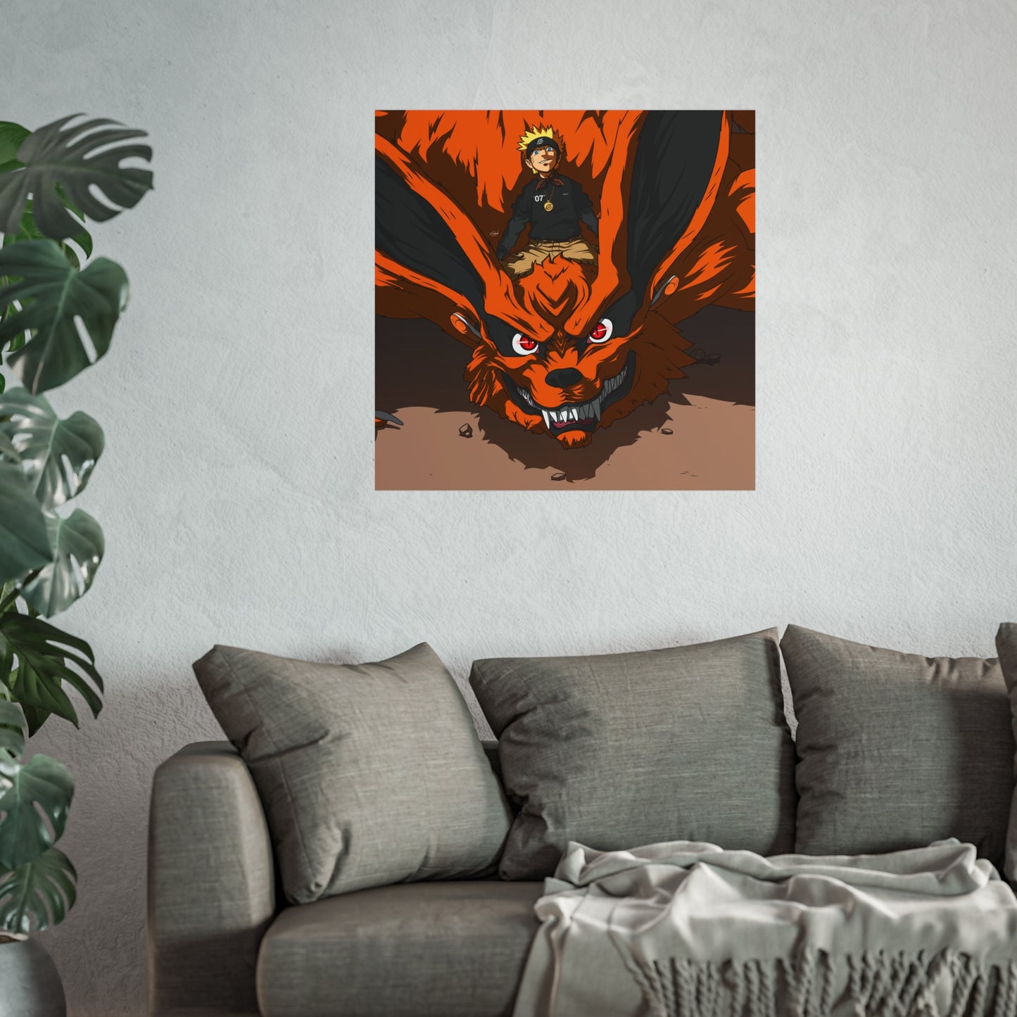 The Ninja and Fox Poster