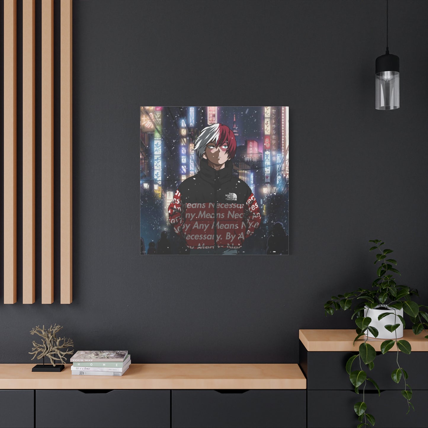 The Snowflame Kid Canvas