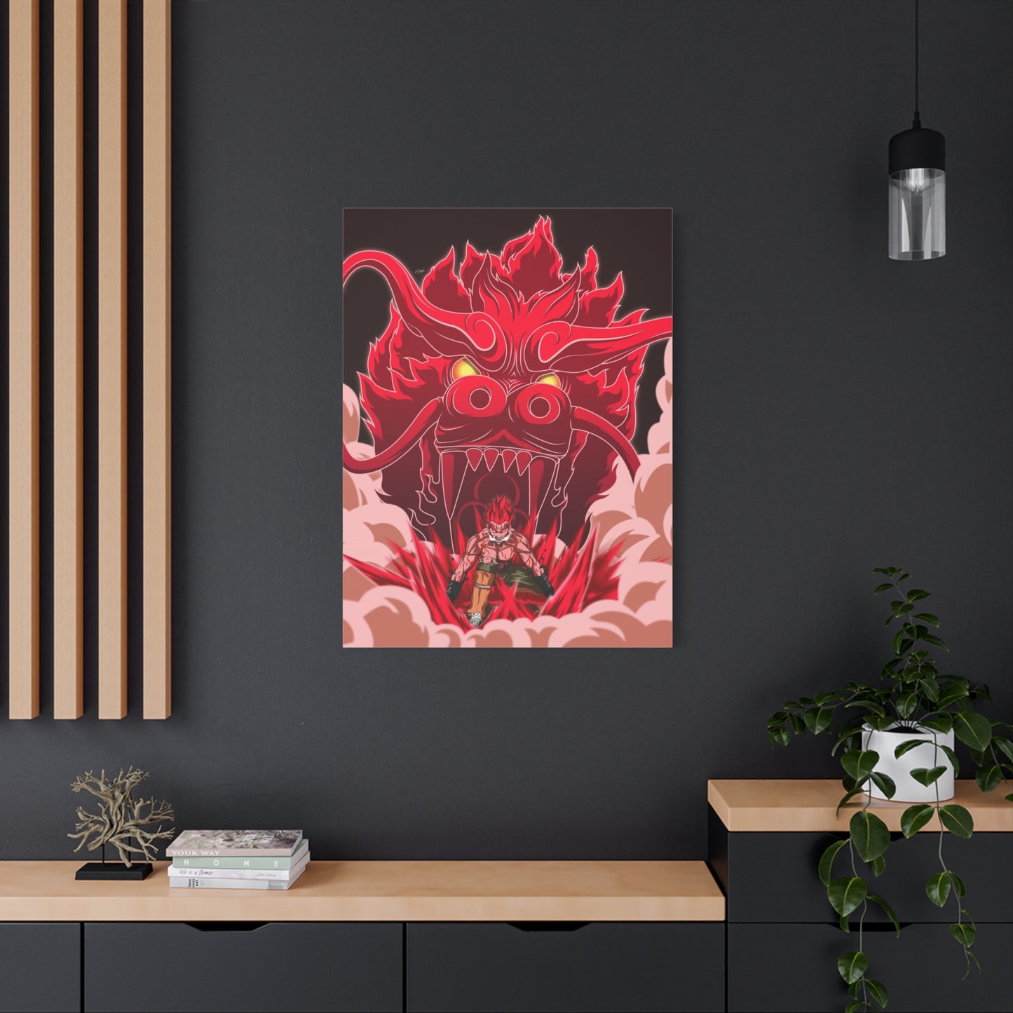 The Red Dragon Canvas
