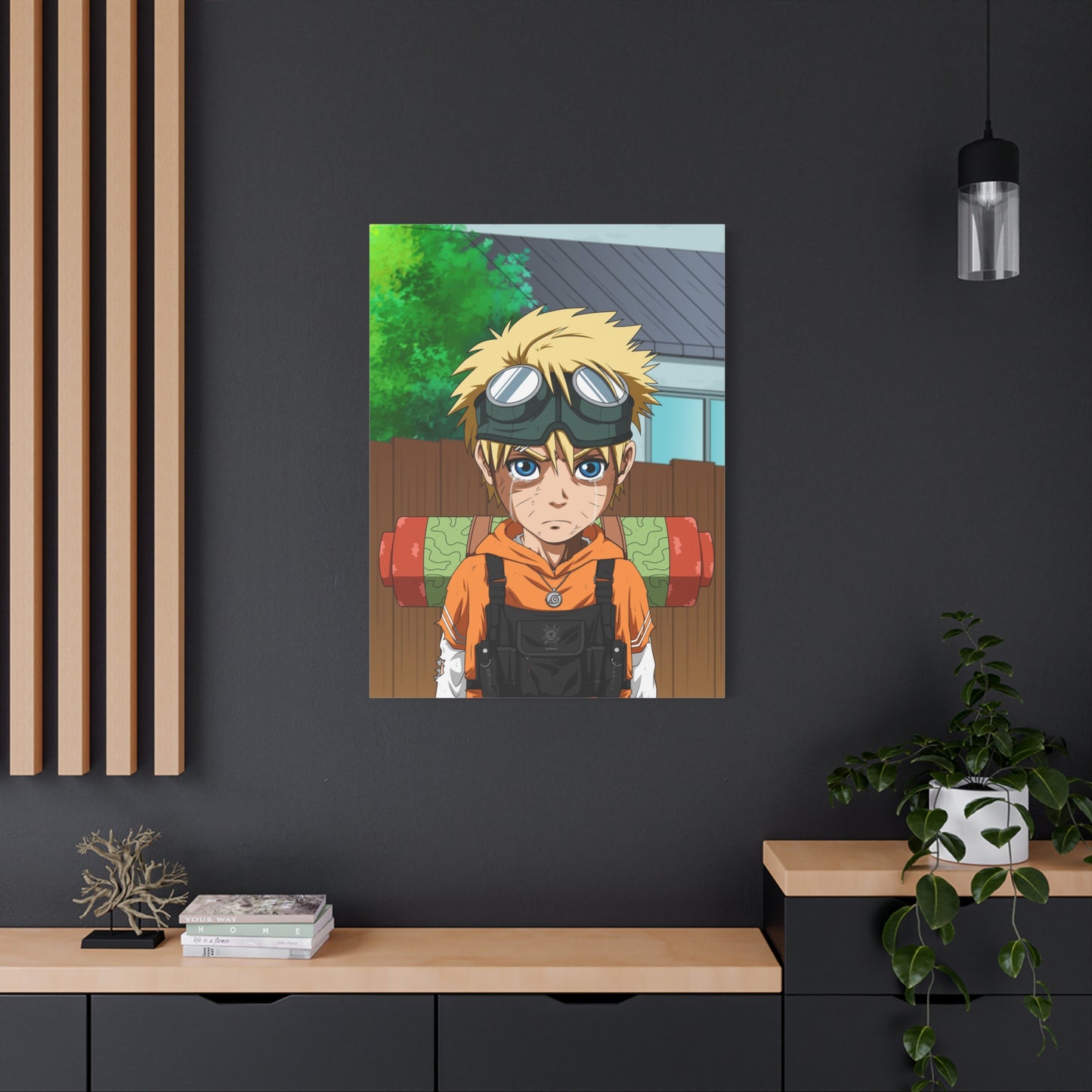 The Orange Spark Canvas