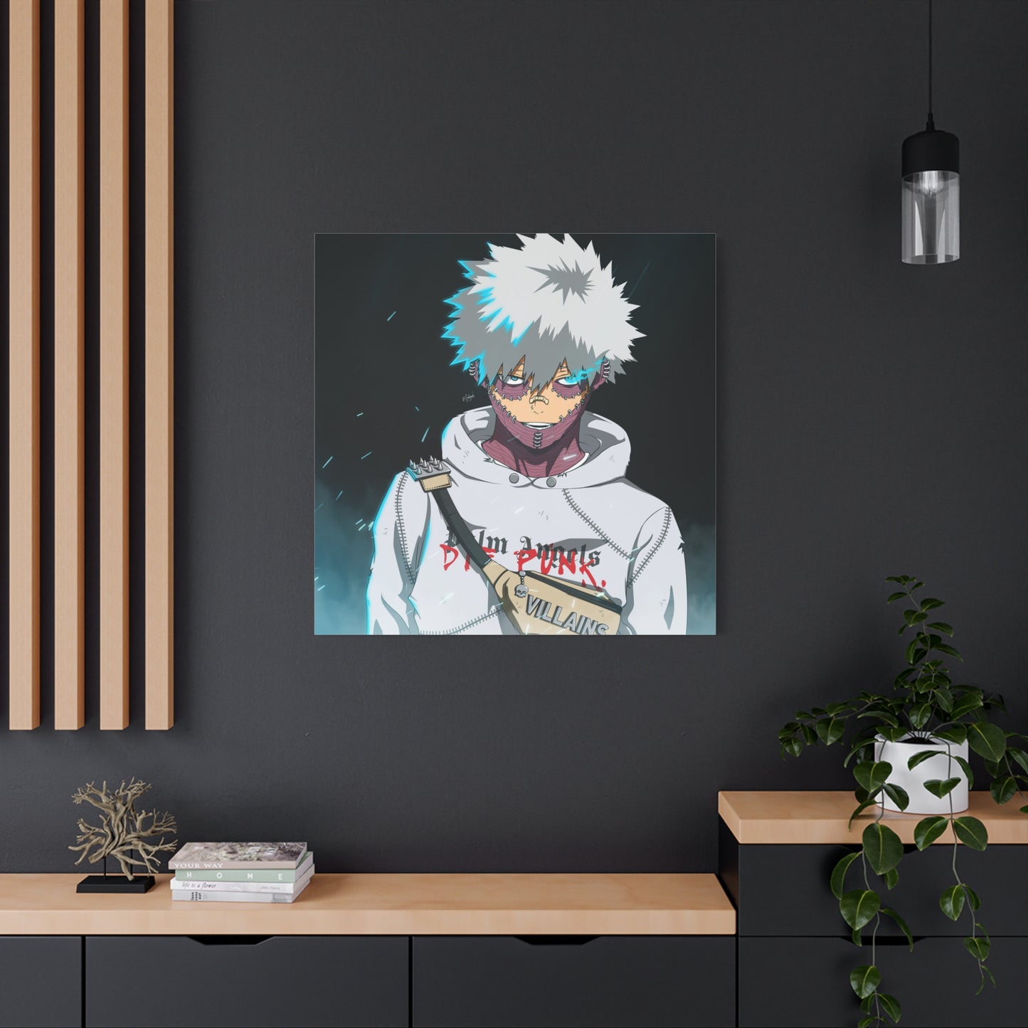 The White Dusk Canvas