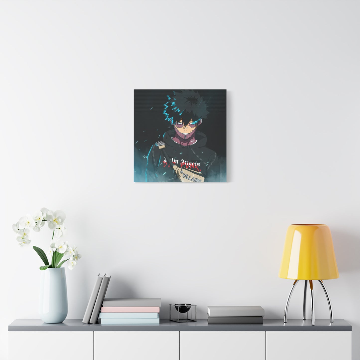 The Blue Flame Canvas