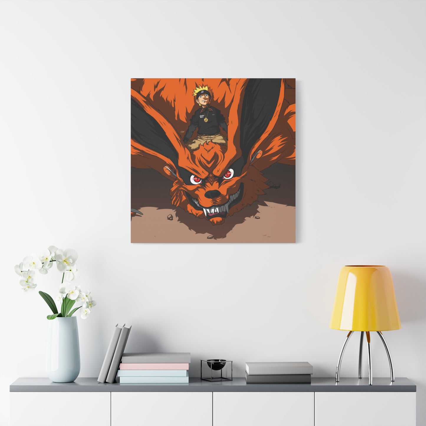 The Ninja and Fox Canvas