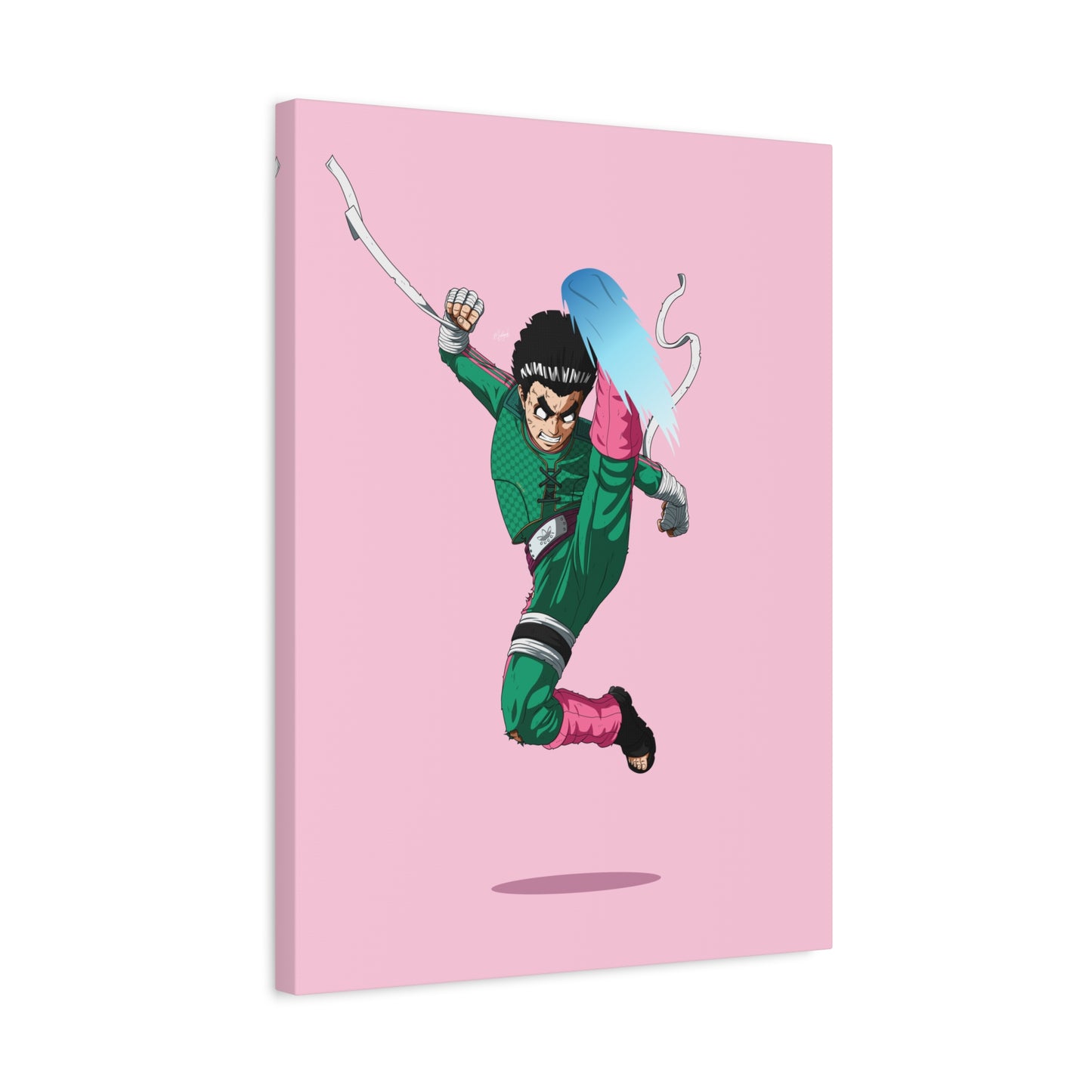 Green Hurricane Canvas