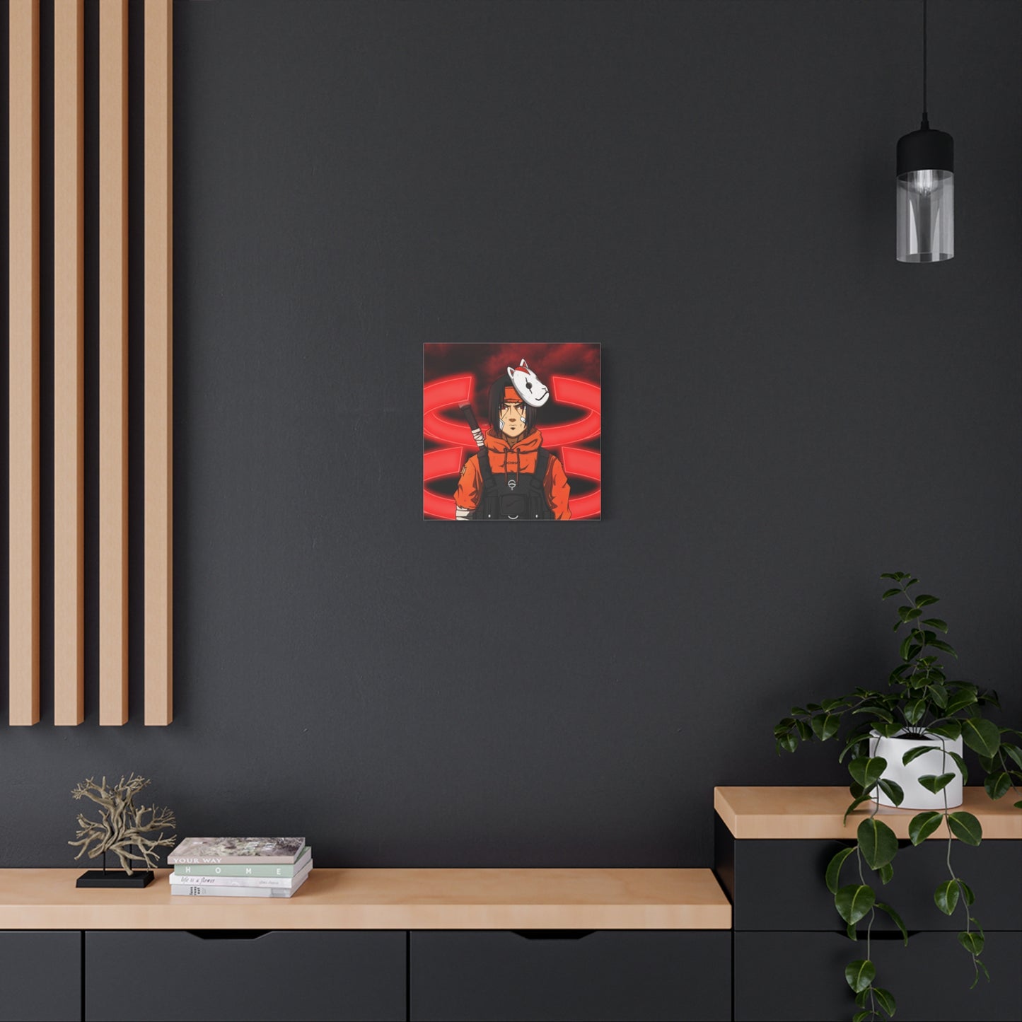 Silent Crow Canvas