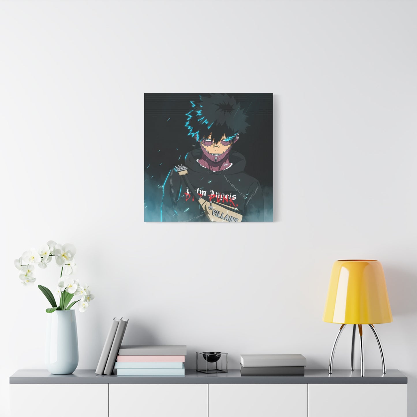 The Blue Flame Canvas