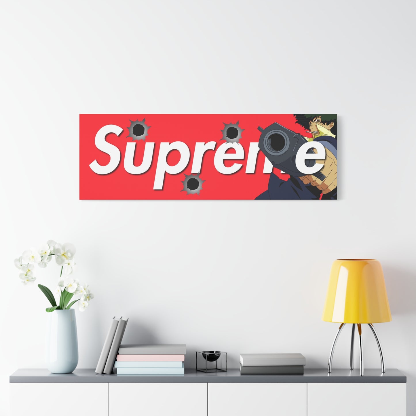 Gunsmoke Galaxy (Red) Canvas