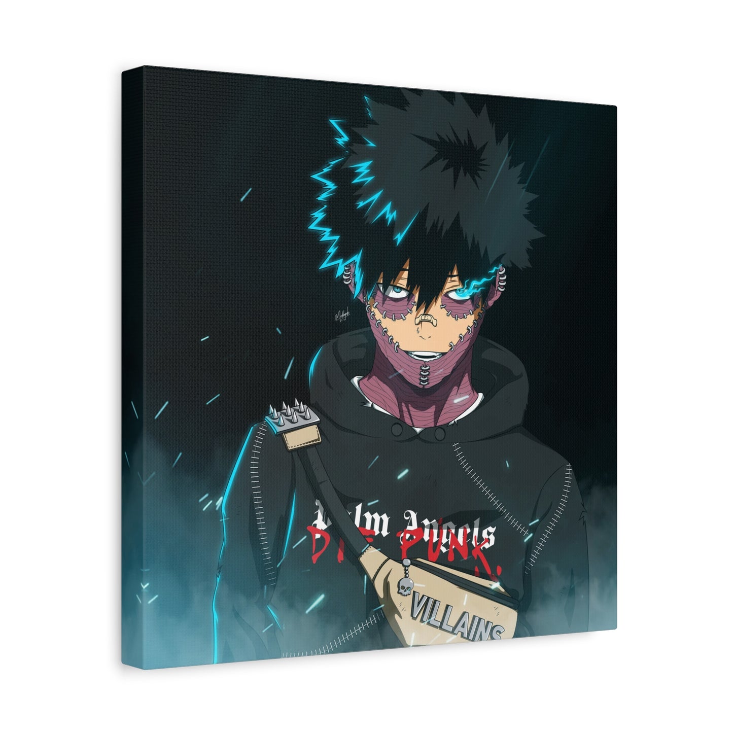The Blue Flame Canvas