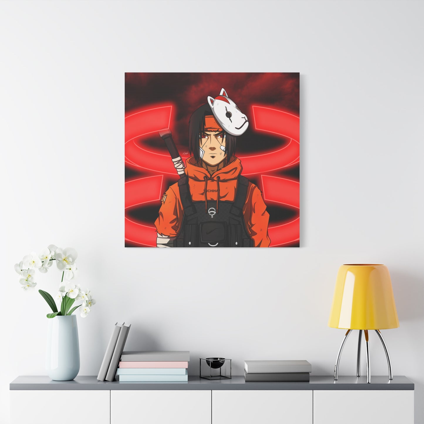 Silent Crow Canvas