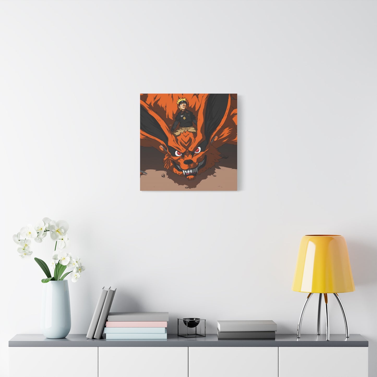The Ninja and Fox Canvas
