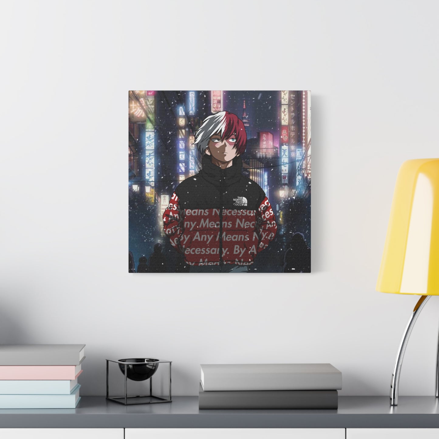 The Snowflame Kid Canvas