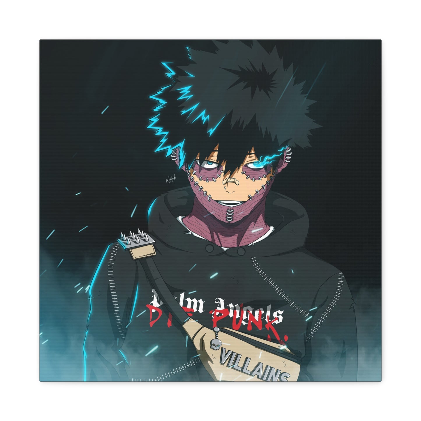 The Blue Flame Canvas