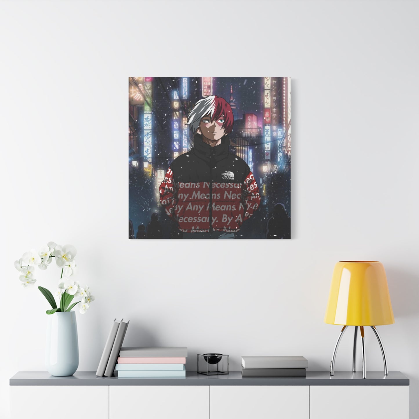 The Snowflame Kid Canvas