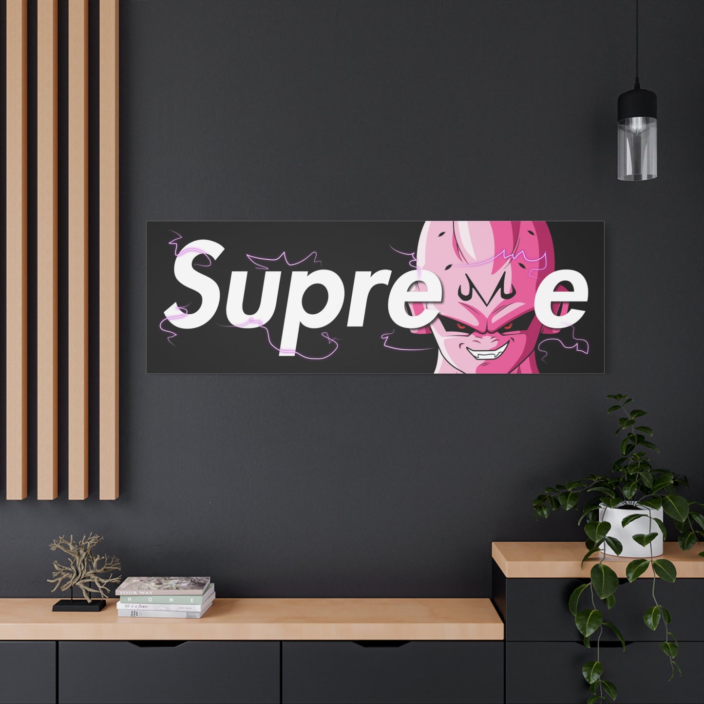 Smile of Ruin (Black) Canvas