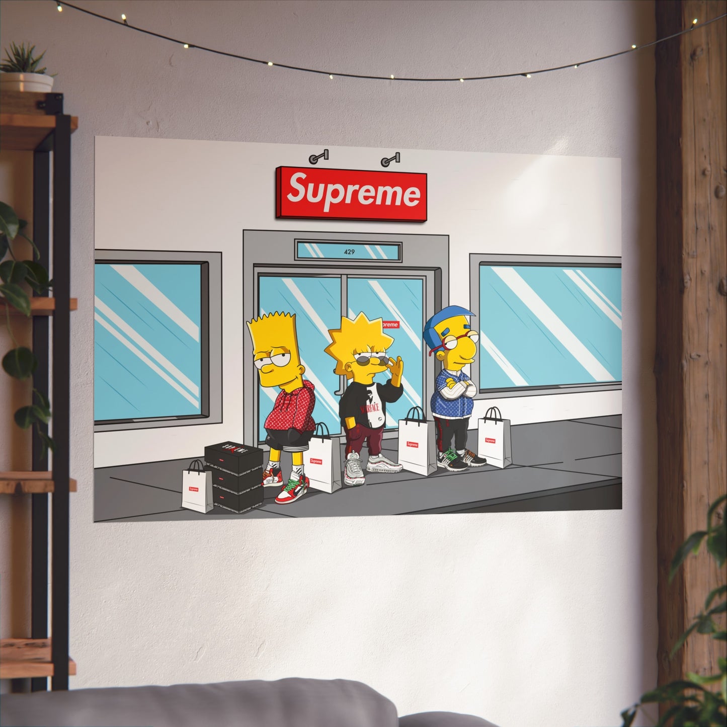 Springfield Streets Poster