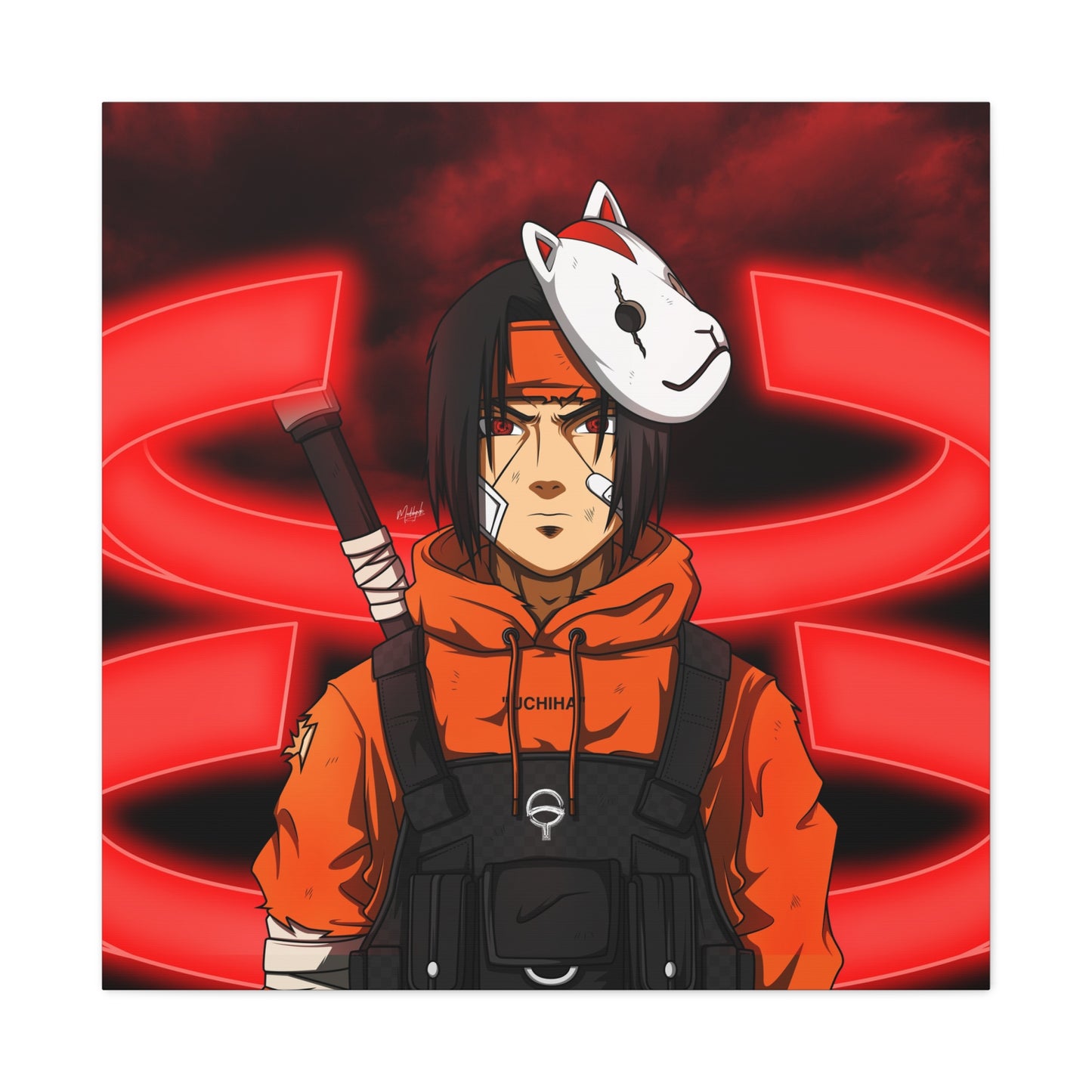 Silent Crow Canvas