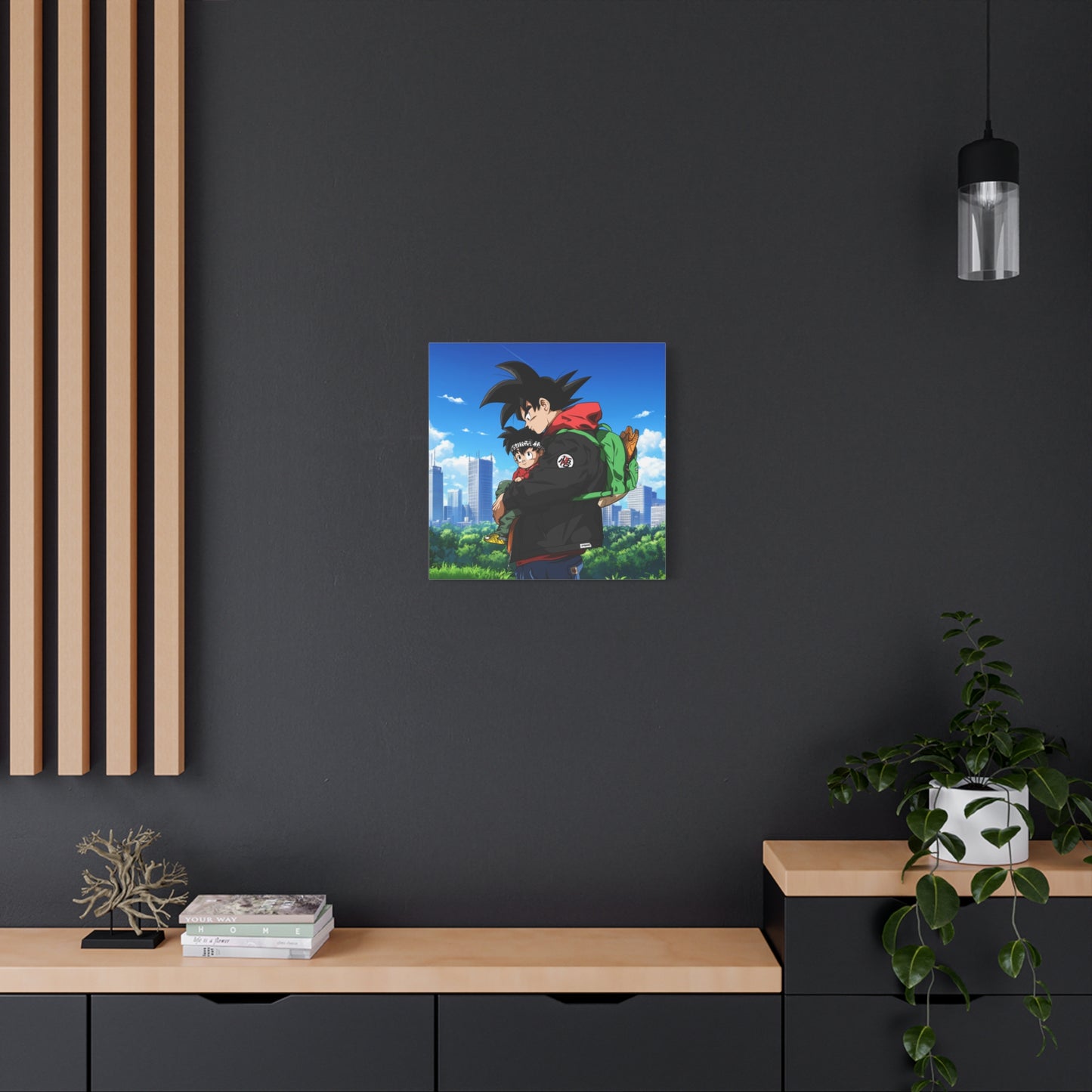Father and Son Canvas