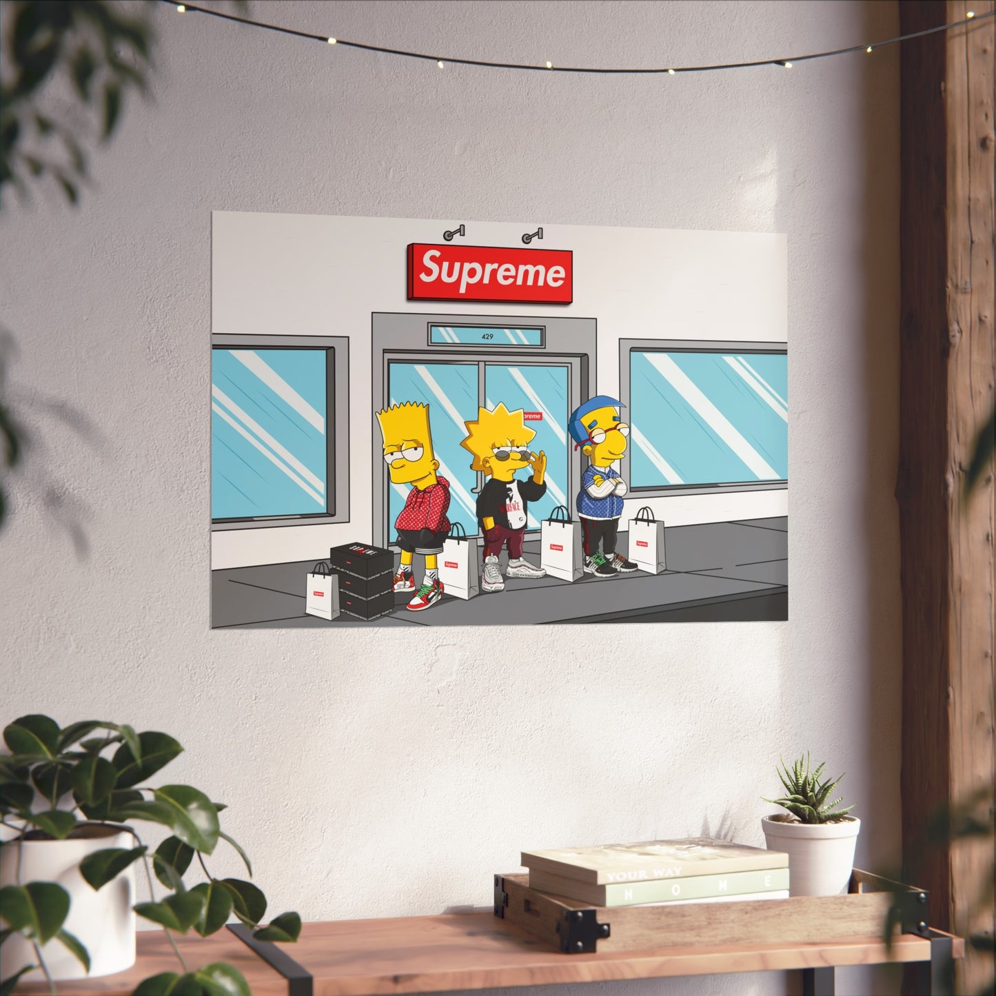 Springfield Streets Poster
