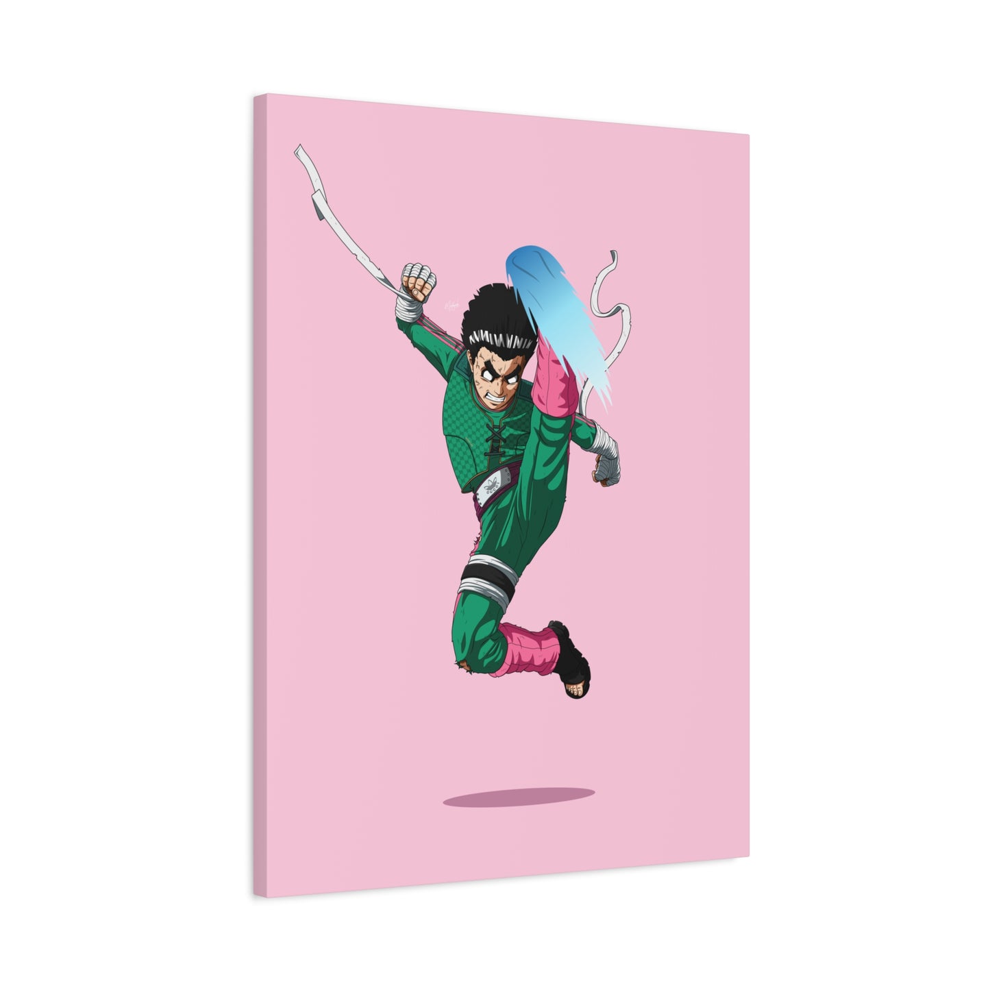 Green Hurricane Canvas
