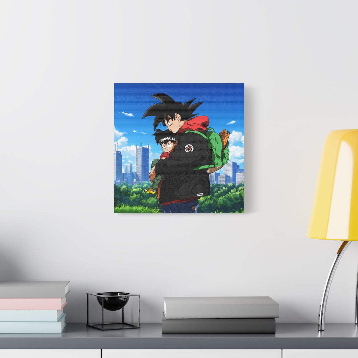 Father and Son Canvas
