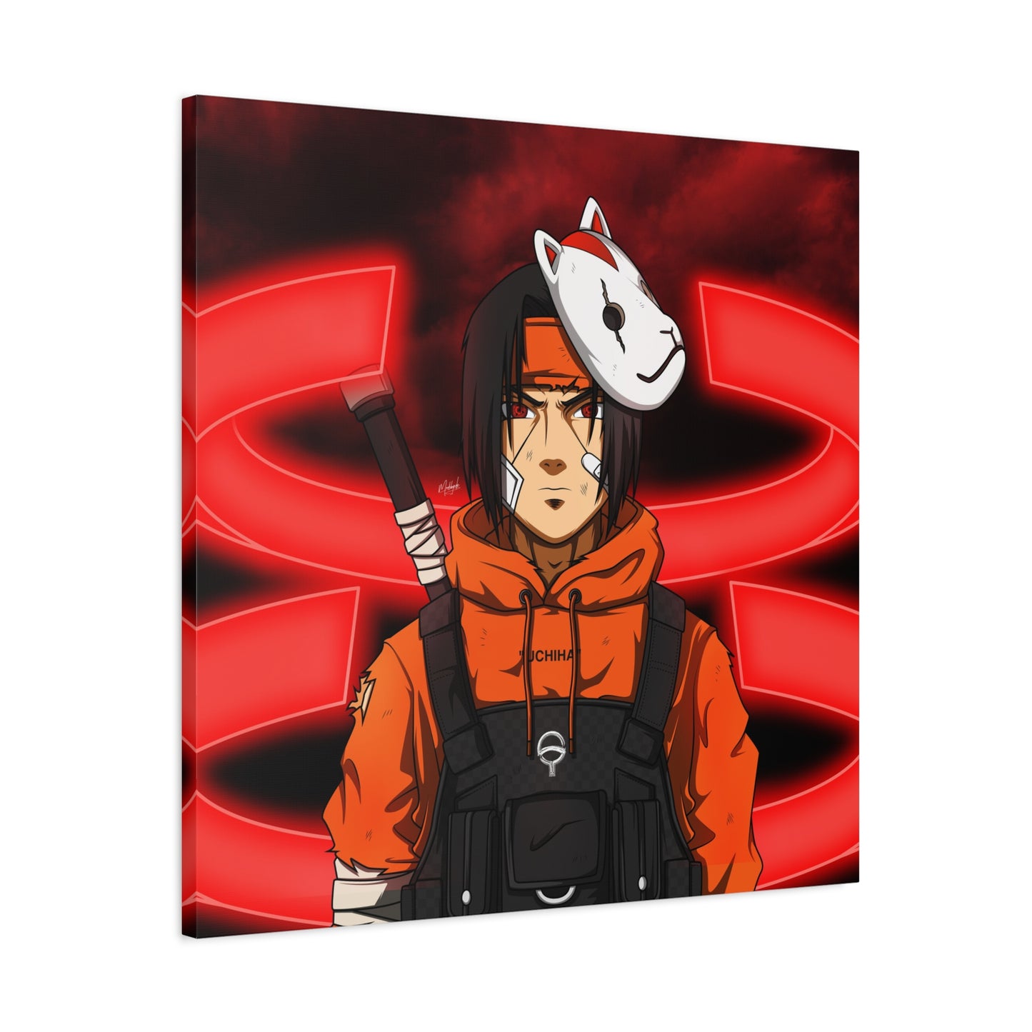 Silent Crow Canvas