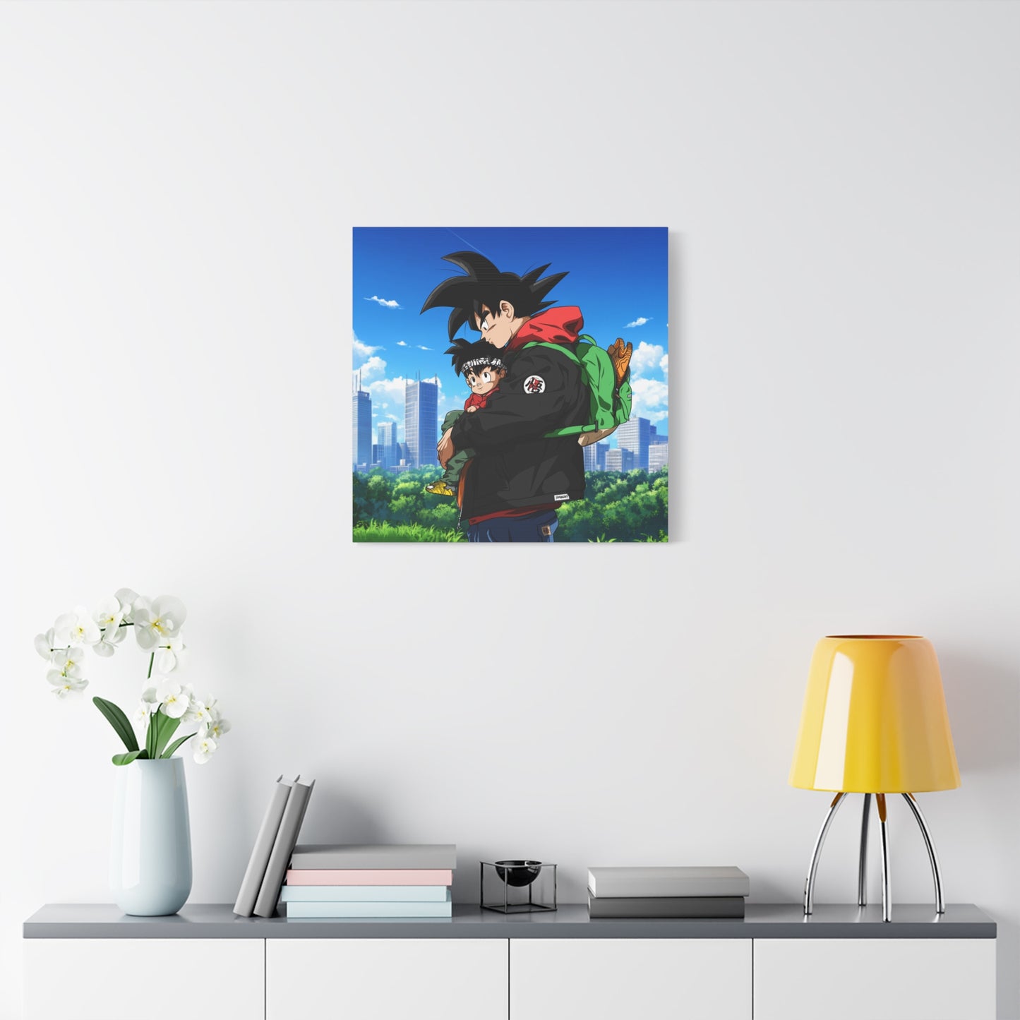Father and Son Canvas