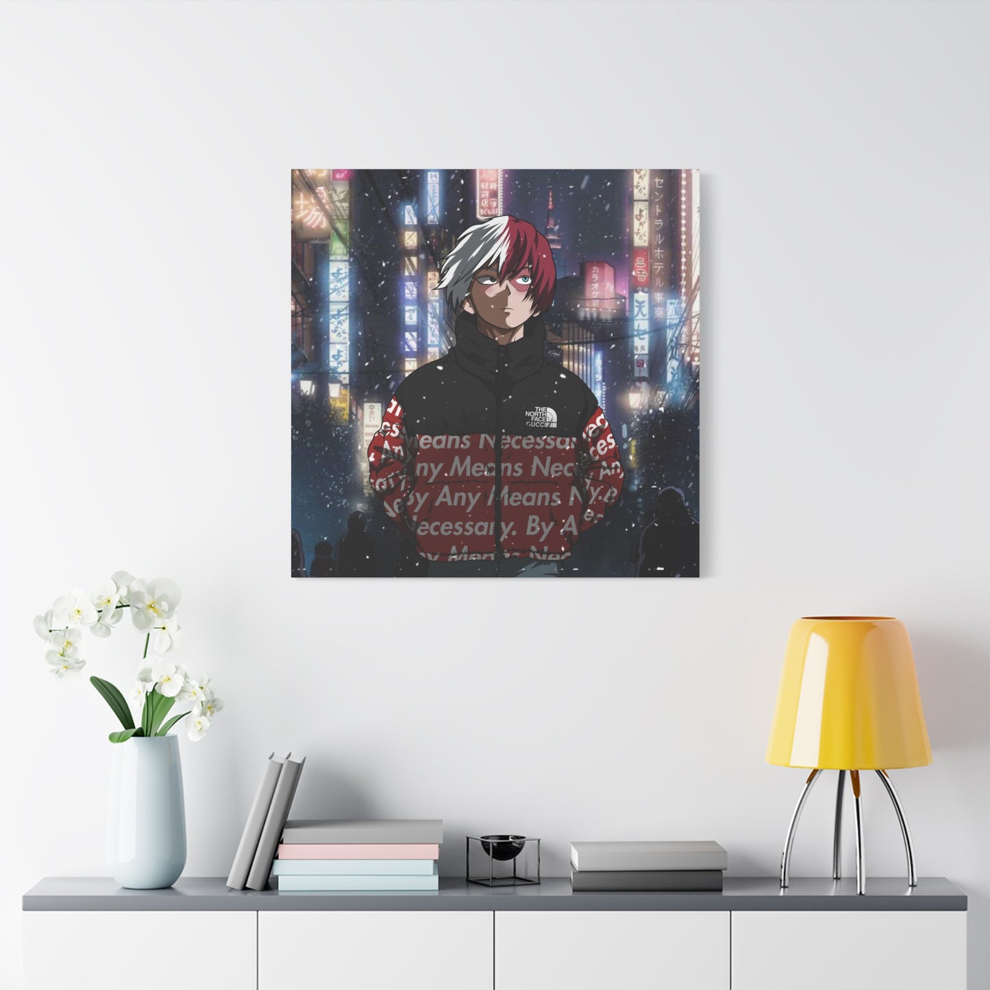 The Snowflame Kid Canvas