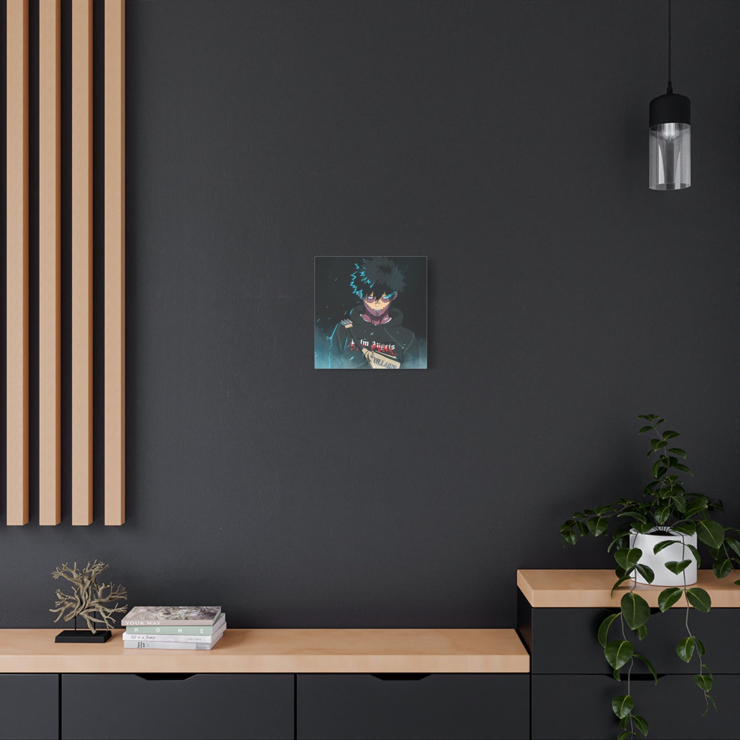 The Blue Flame Canvas
