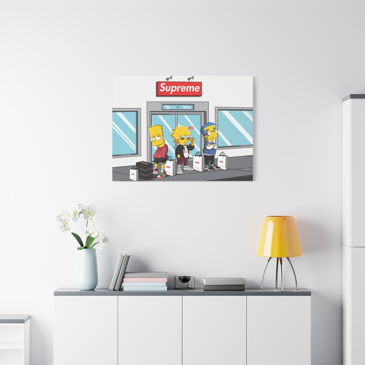 Springfield Streets Canvas