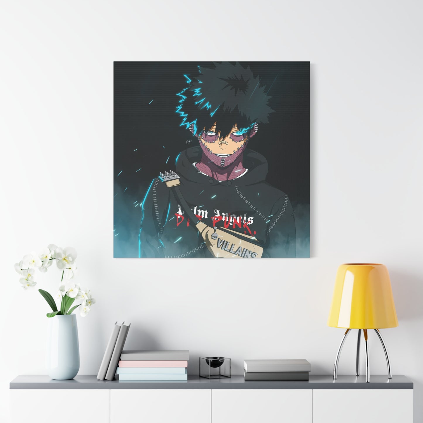 The Blue Flame Canvas