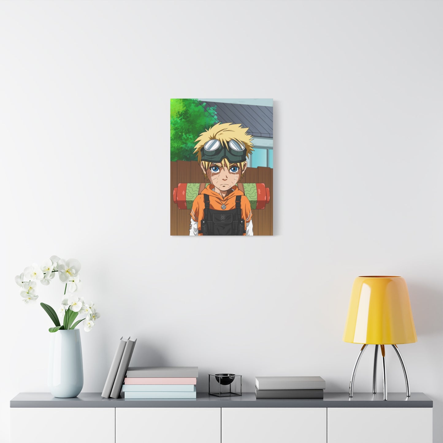 The Orange Spark Canvas