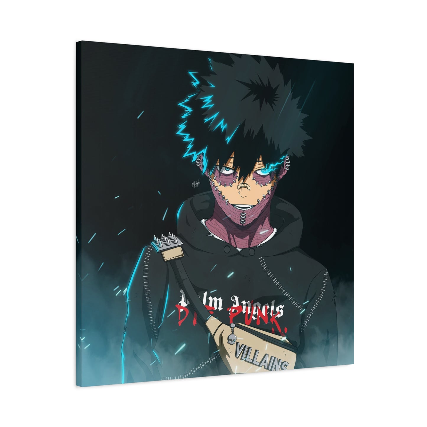 The Blue Flame Canvas