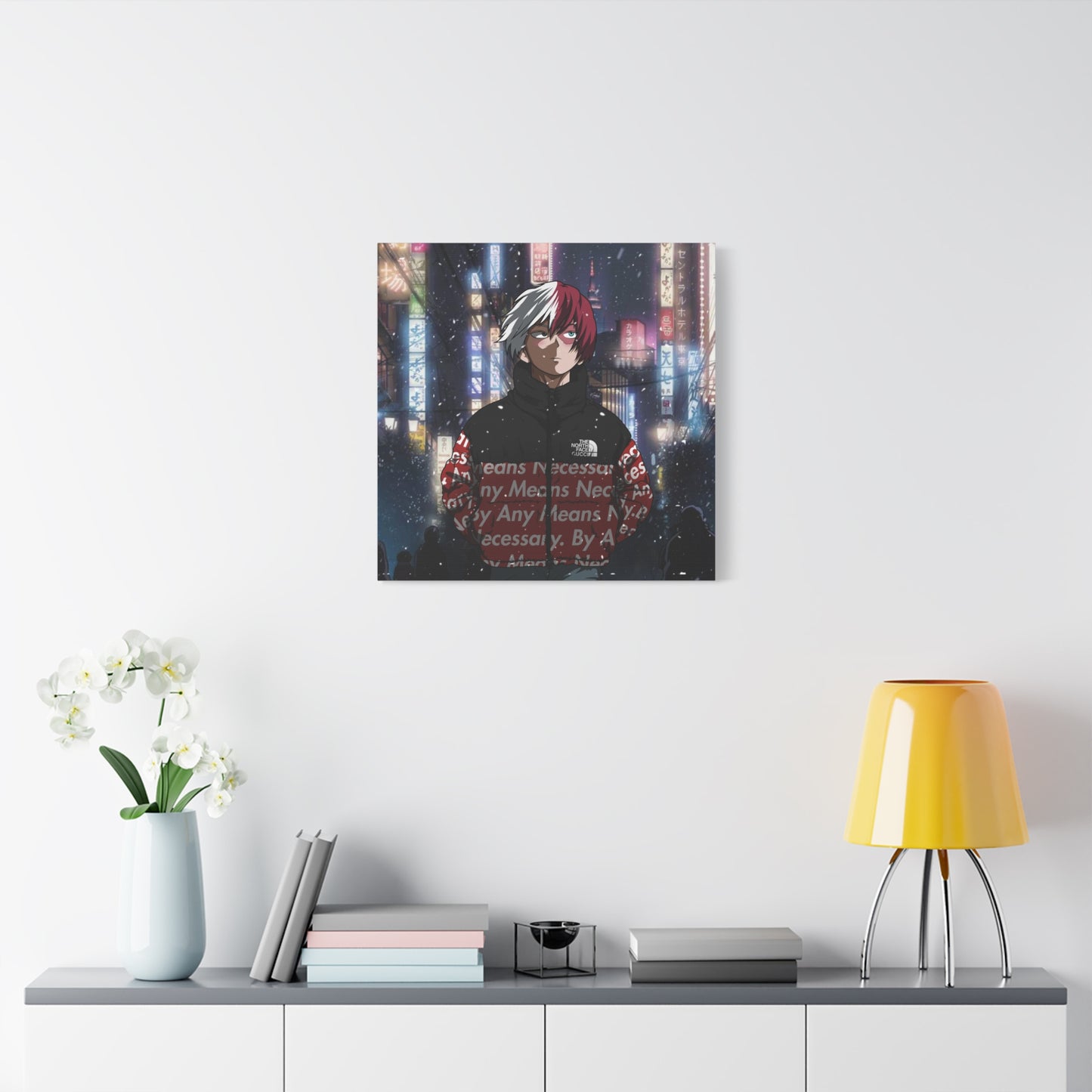 The Snowflame Kid Canvas