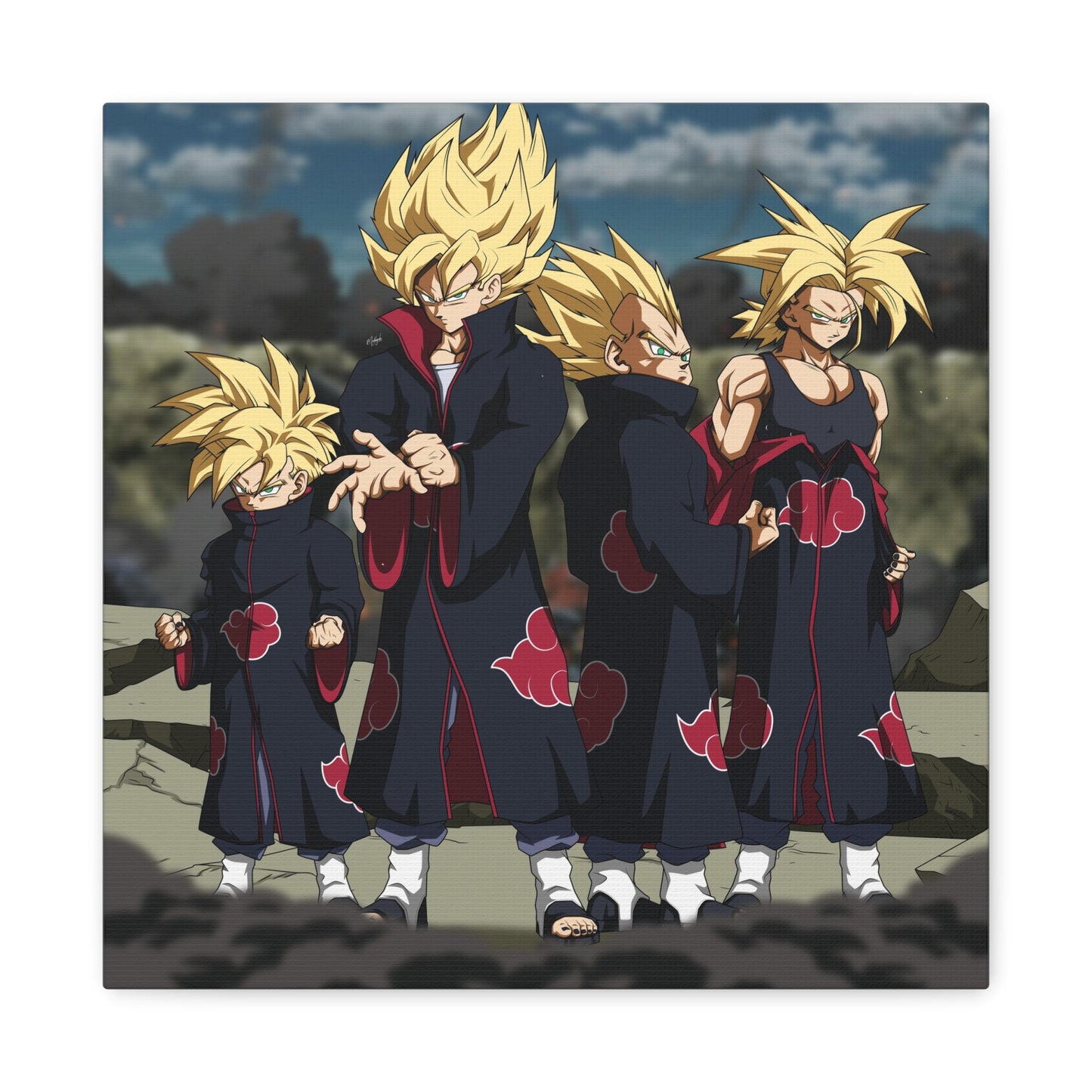 Team Earth (Power Up) Canvas