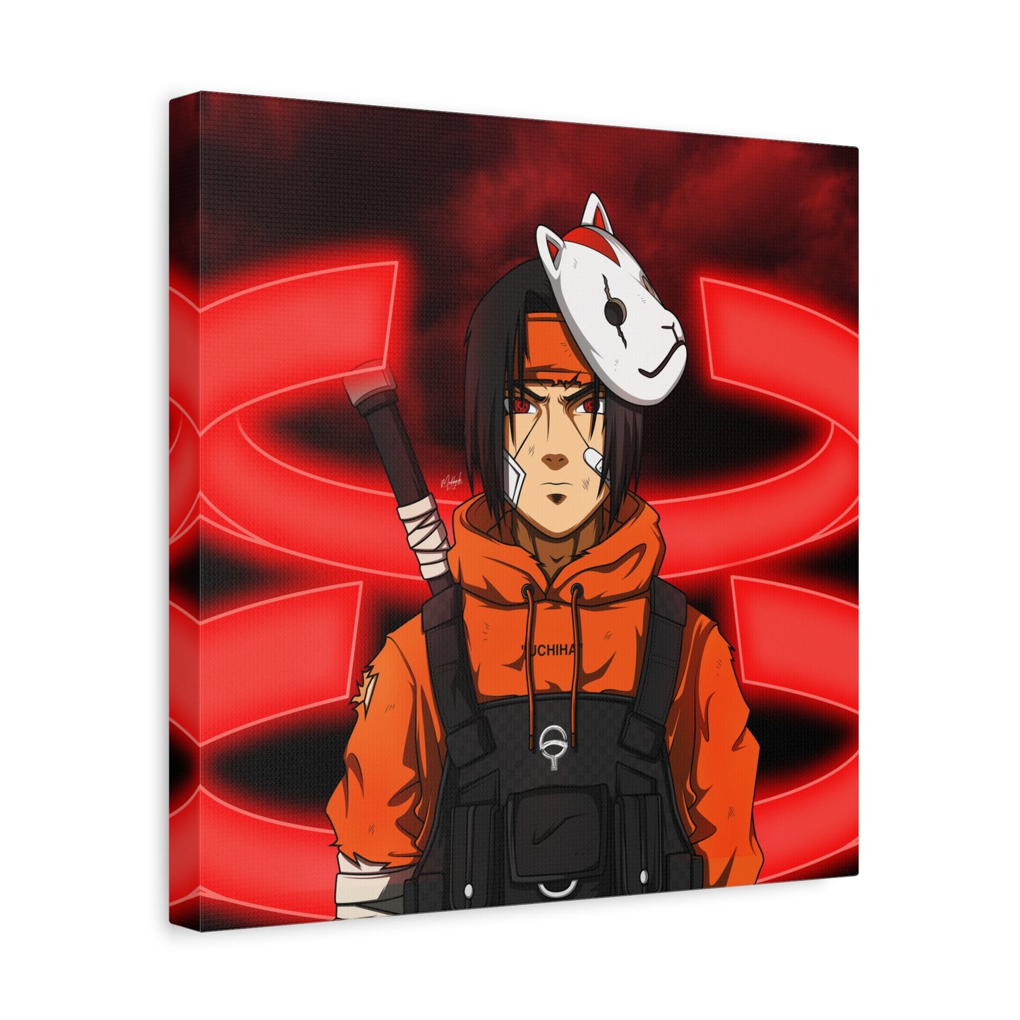 Silent Crow Canvas