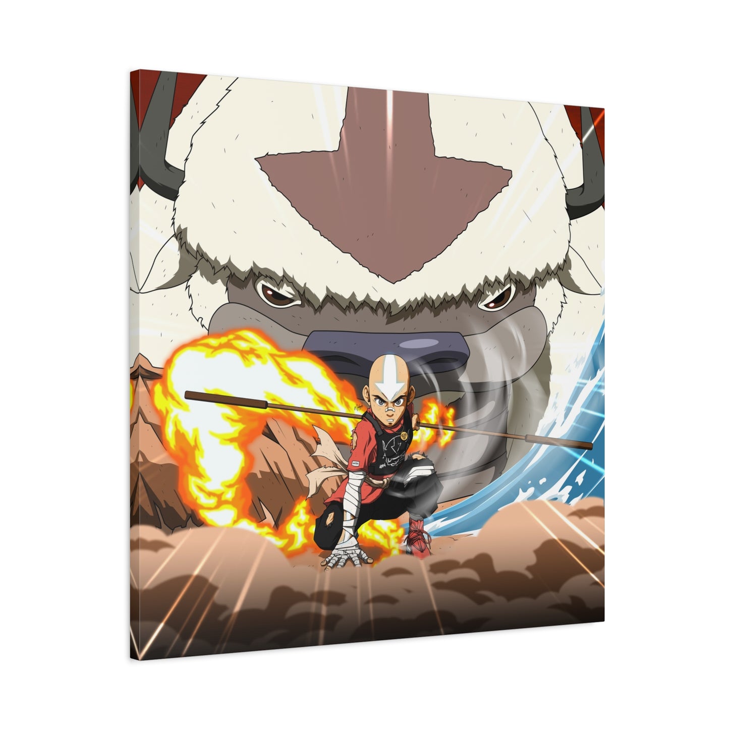 Master of the Elements Canvas