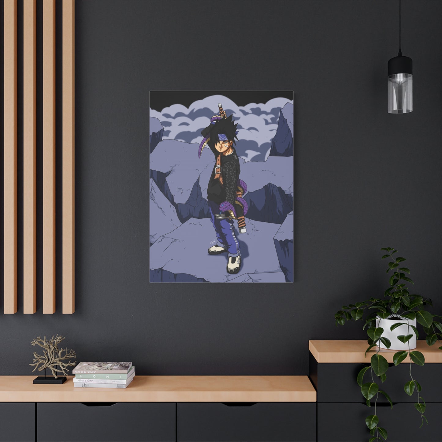 The Silent Storm Canvas