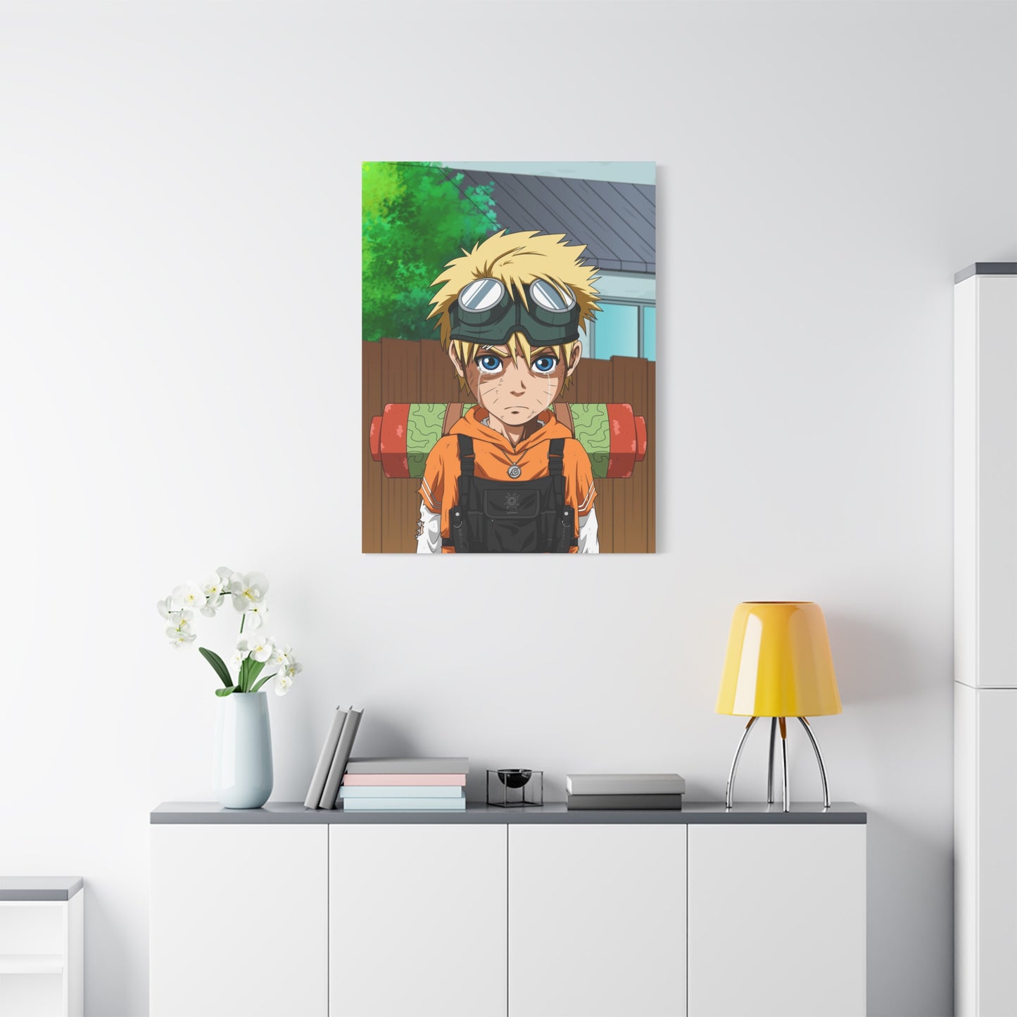 The Orange Spark Canvas