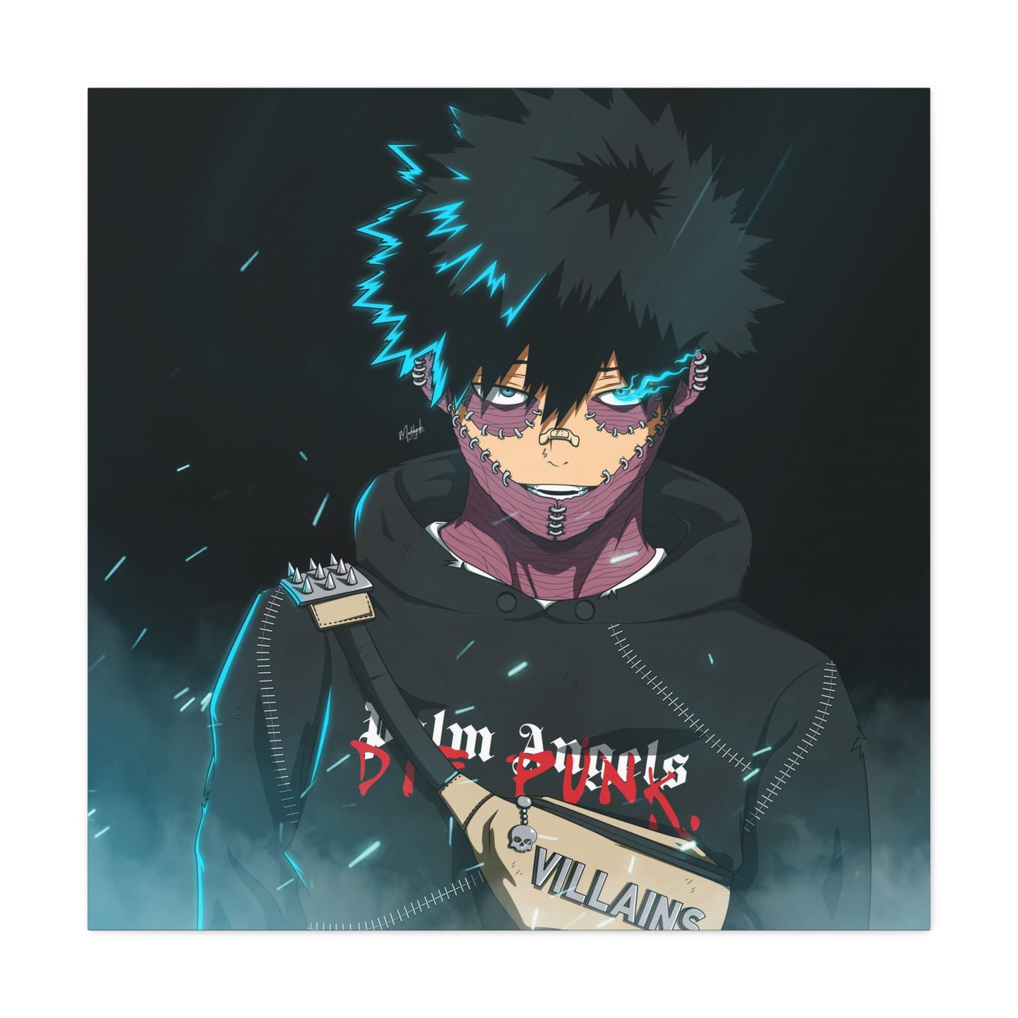The Blue Flame Canvas