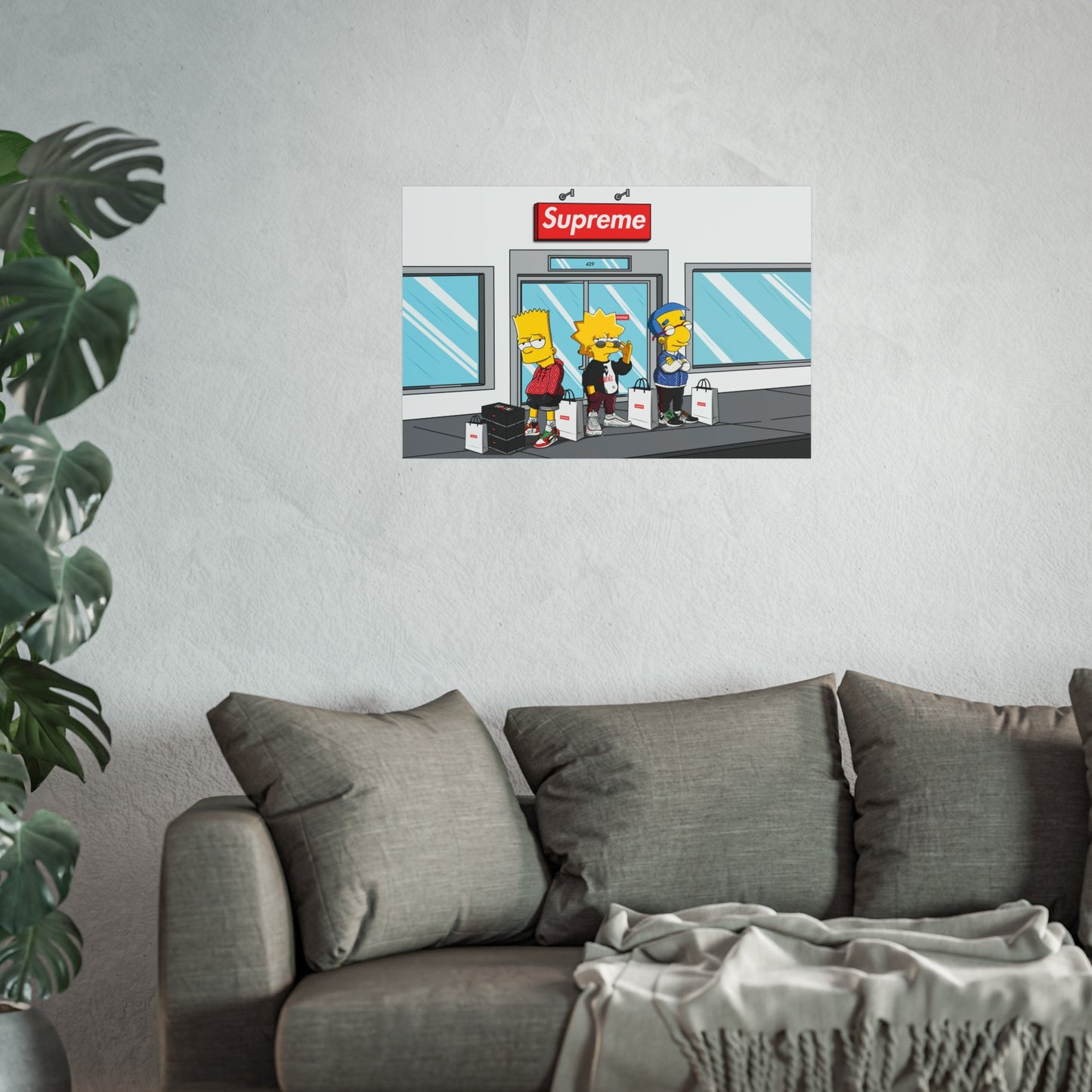 Springfield Streets Poster
