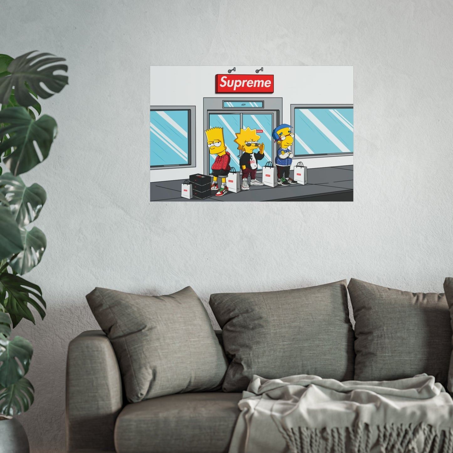 Springfield Streets Poster