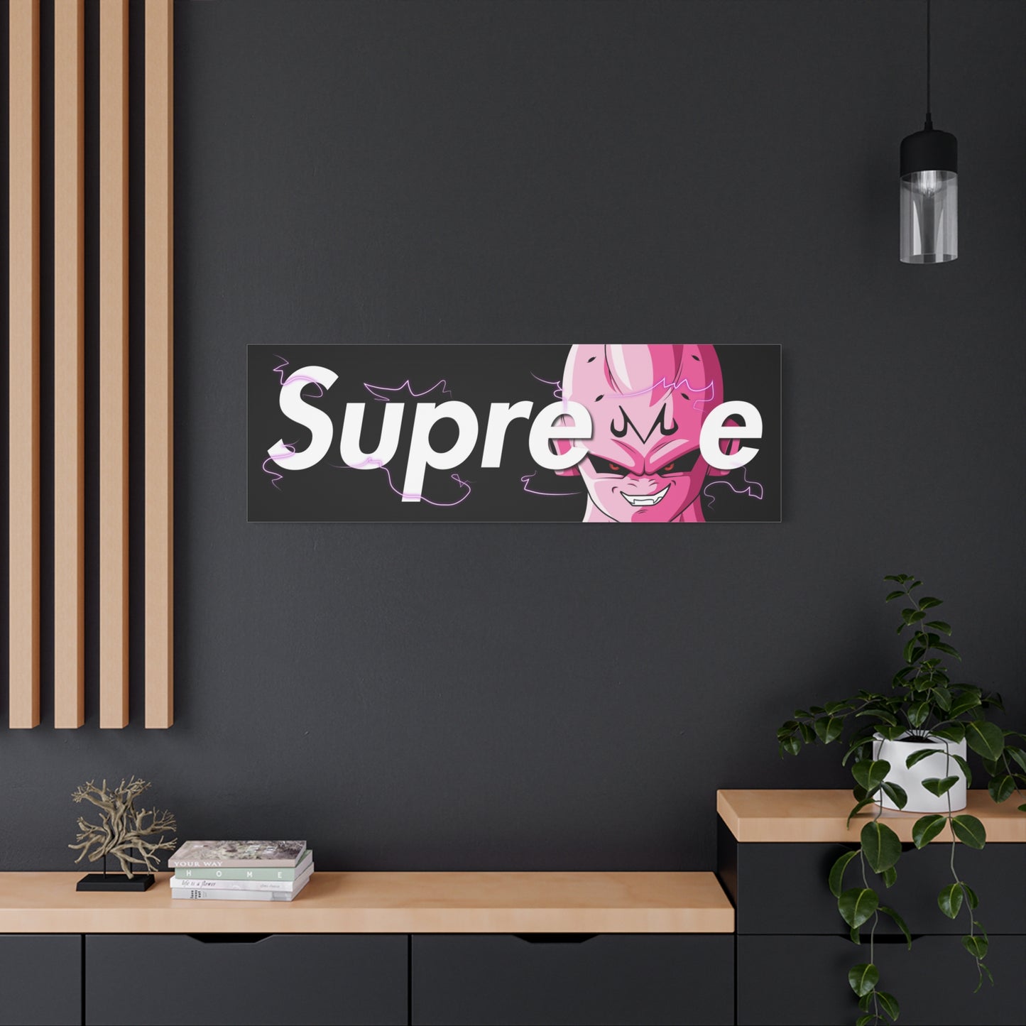 Smile of Ruin (Black) Canvas