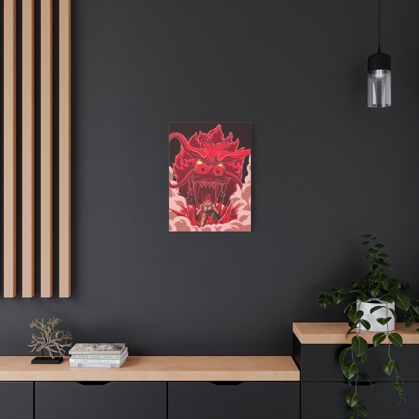 The Red Dragon Canvas