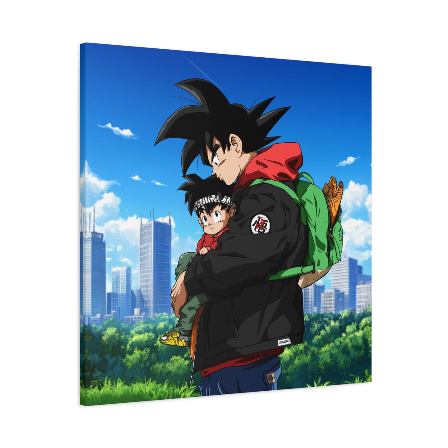 Father and Son Canvas