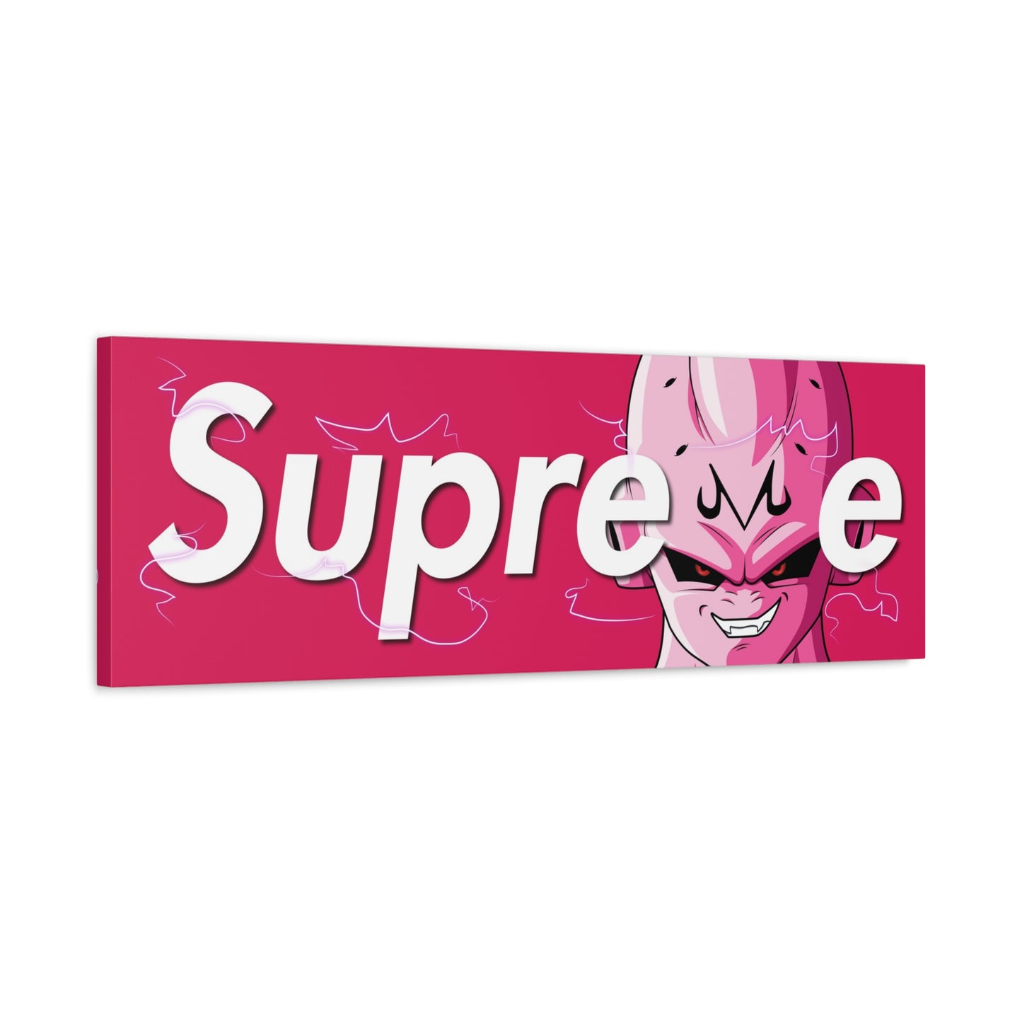 Smile of Ruin (Cerise) Canvas