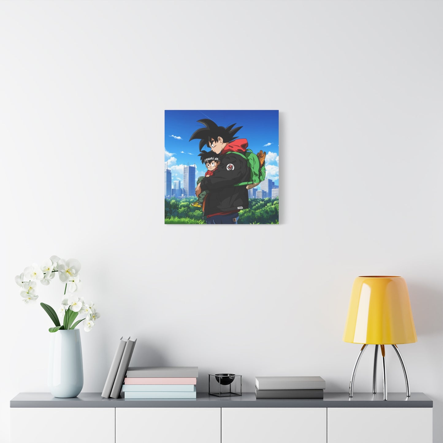 Father and Son Canvas