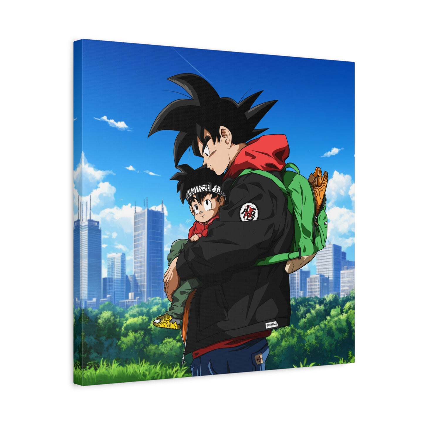 Father and Son Canvas