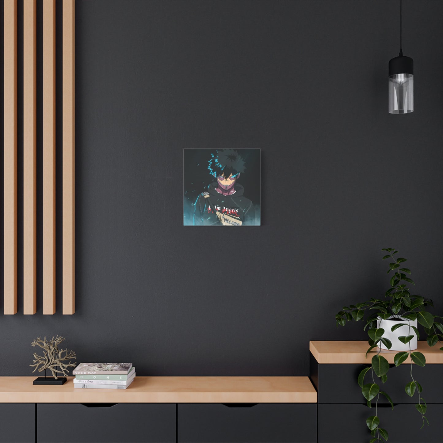 The Blue Flame Canvas
